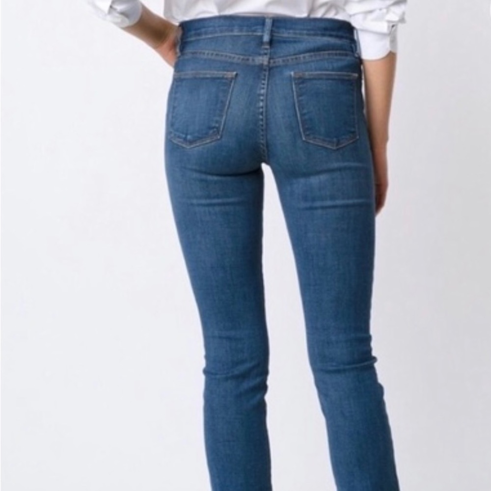 Frame Denim Le High Straight in Thrasher - Picture 3 of 9